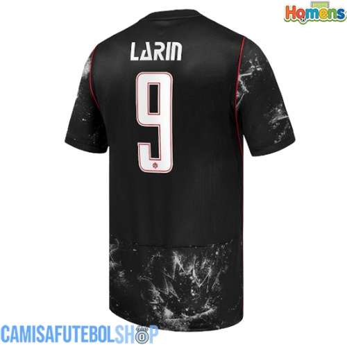 Camisa de time de futebol Canadá Cyle Larin #9 Replicas 2º Equipamento Mundo 2026 Manga Curta